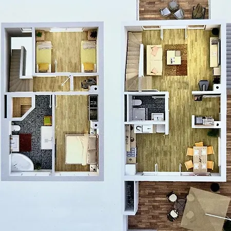 Dom wakacyjny In With 1 Bedroom